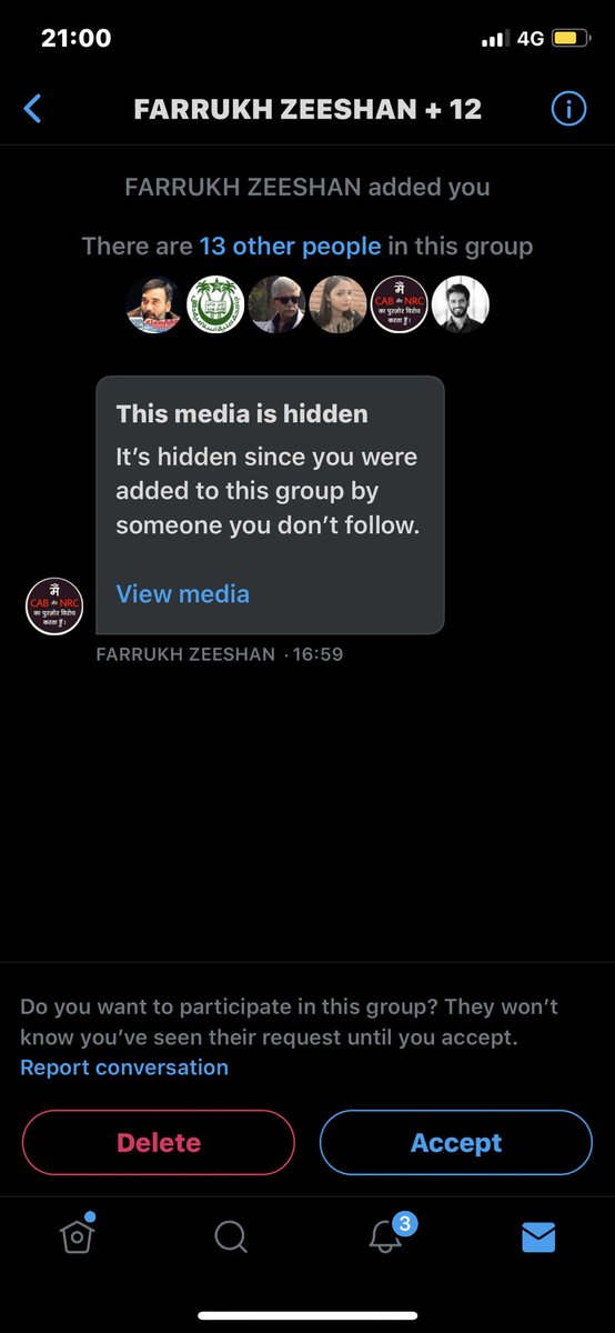 Chandra89463490's tweet photo. @AmitShah @vivekagnihotri @AdityaRajKaul @Swamy39 @arifaajakia @Nationalist_Om Fake propoganda being spreaded using groups i got one req too #breakingindiaforces #CAB #NRC. https://t.co/aXiBz1p5od