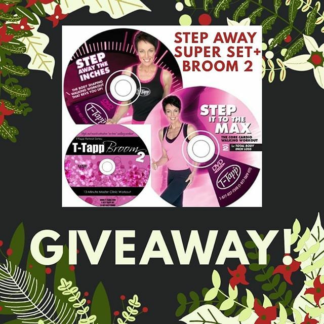 TTappInc's tweet photo. It's Free Giveaway Friday! YOU COULD WIN: 3 of our favorite stepping workouts!🎁 Step Away Super Set &amp; Broom 2! ⬇️To enter:⬇️
1. Make sure you're following us @ttapp180life
2. ❤️Like this post!
3. Tag a friend in the comments below! One tag = one entr… https://t.co/EEmZxDe1Ad https://t.co/QaD4lNNcLa