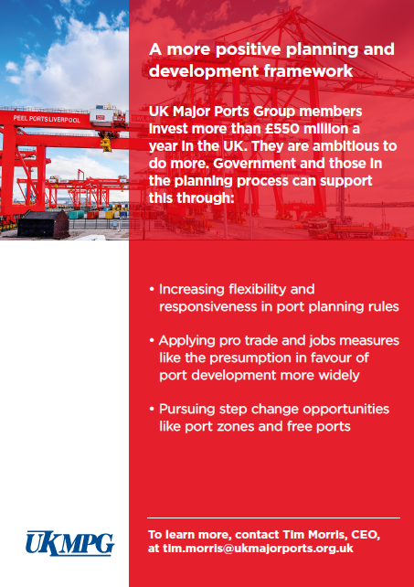 UKMajorPorts's tweet photo. Key to increasing the big contribution that ports make to the UK & coastal communities is improving planning rules & structures for coastal areas. As part of our work on this (see ๐) we're pleased to have responded to the Govt's consultation on #DevelopmentCorporations ๐๏ธ๐ทโโ๏ธ๐ข https://t.co/HKg9uq0Qc7