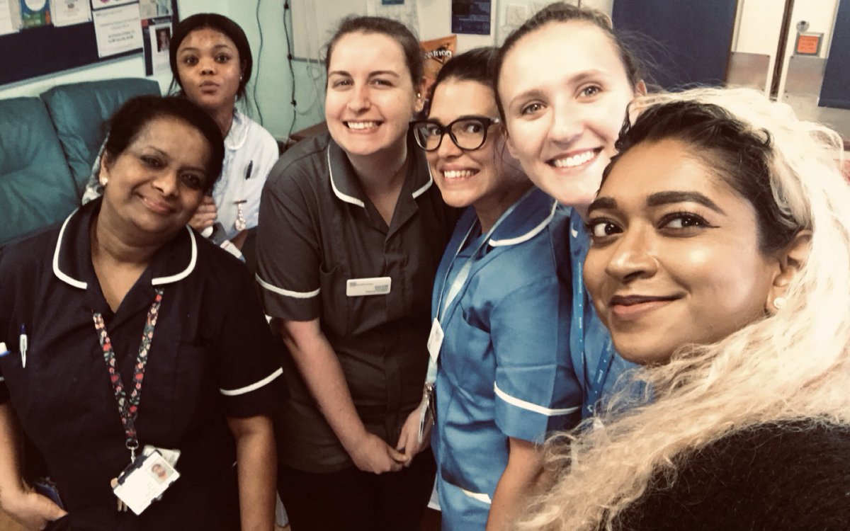 SajilaSagila's tweet photo. Snuck into work today to surprise &amp; celebrate one of my nurses career progression. #Emma you will be missed #CPAfamily won’t be the same without you. (@LeadCatherine You were missed). #WorkFamilyay both sad &amp; proud ❤️ #NursingLife https://t.co/D3l76Mo8BE
