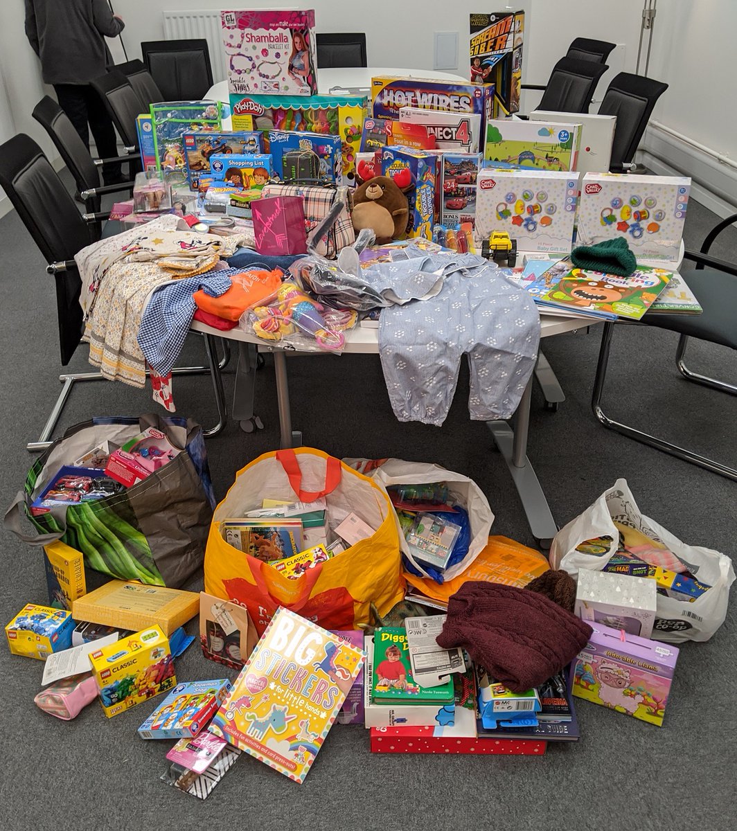 ormistonfamily's tweet photo. We are over the moon! Gifts we received through the #shopforothers initiative with @Argos_News and @sainsburys have been donated to #families we support across the East of England. These presents will considerably ease financial pressure for them at this time of year. THANK YOU! https://t.co/JrjfwkvsPr