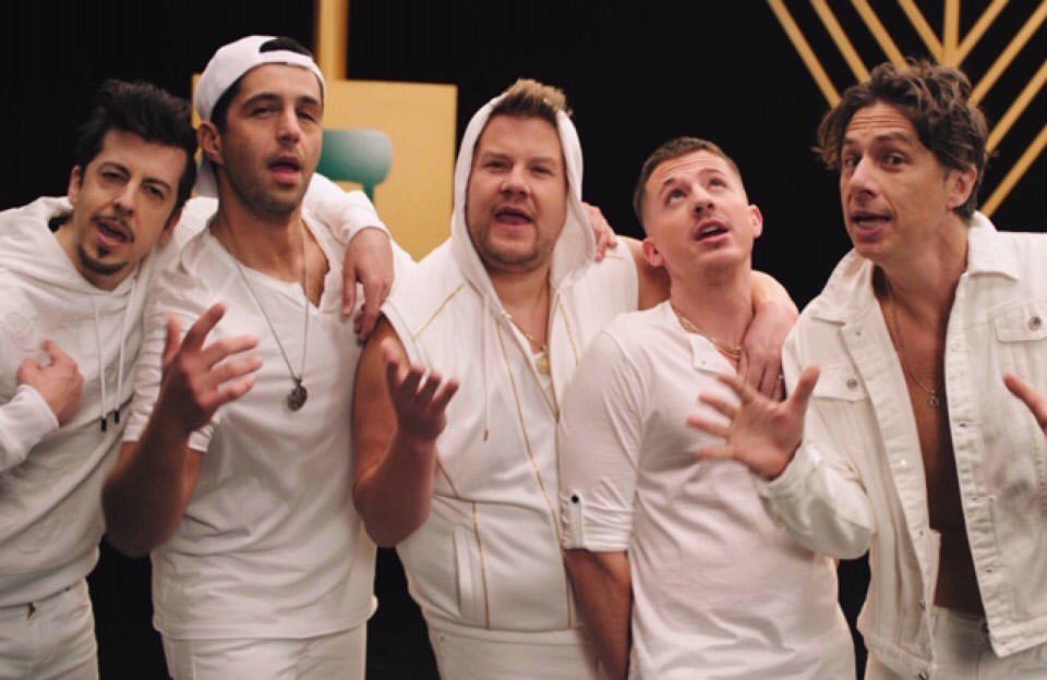 charlieputh's tweet photo. gonna tell my kids this was *nsync https://t.co/ScDXirW6Hl