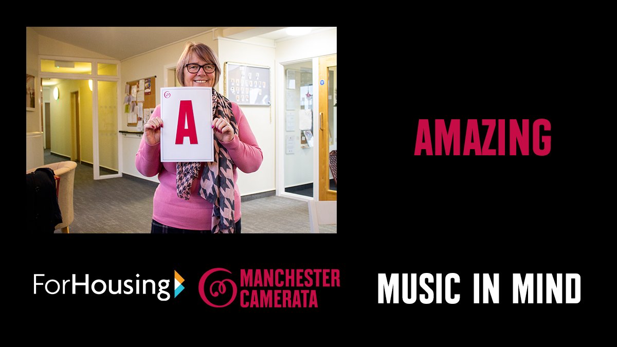 Our #MusicinMind partnership w/ <a href="/ForHousing/">ForHousing</a> has been making a real impact. We've created an A-Z of what #MusicinMind means to our participants, care staff, and practitioners. Read more: cameratacommunity.co.uk/dementia/ #dementia #musicmaking