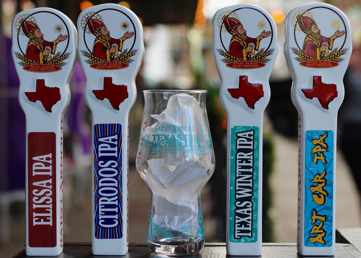 Today is the day! 
<a href="/SaintArnold/">Saint Arnold Brewing Company</a> is taking over 37 of the taps at <a href="/conservatoryhtx/">Conservatory HTX</a>. 
Expect appearances from <a href="/brockwagner/">Brock Wagner</a>, <a href="/aaroninkrott/">Aaron Inkrott</a>, Bad Santa, &amp; Saint Arnold himself throughout the day along w/ plenty of the brew crew!
I hear <a href="/SA_OnTheLamb/">Kelsey Lamb</a> might actually make it this year.