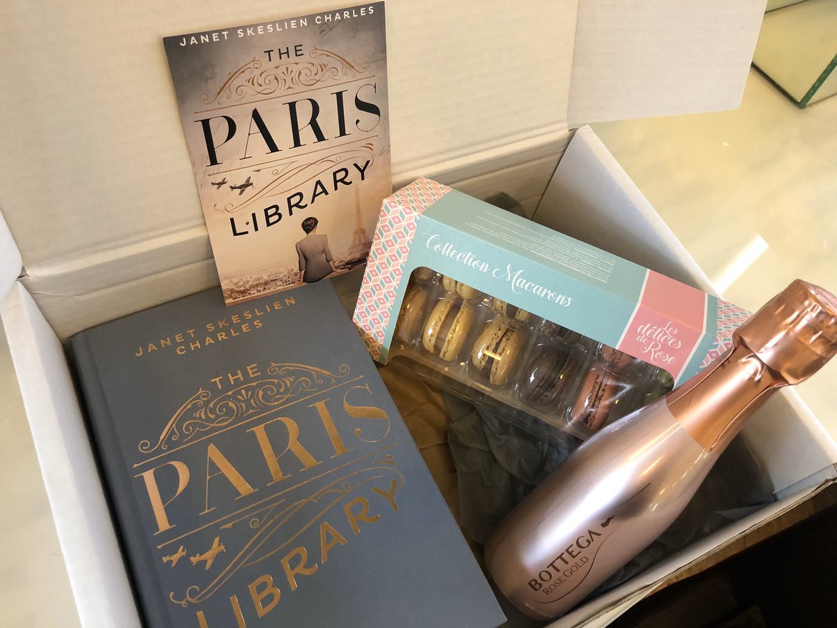 Matineegirl's tweet image. Gorgeous #bookpost Thank you @alicefherbert #TheParisLibrary by Janet Skeslien Charles @TwoRoadsBooks