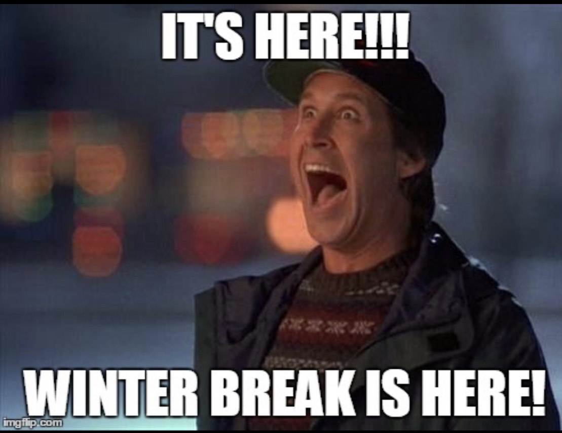 We hope everyone has a wonderful break and look forward to a brand new year and new adventures!  #seniors2020BHS