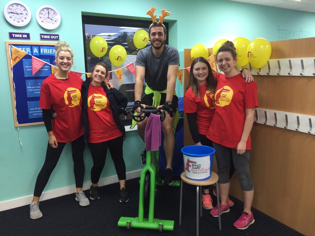phoebeexplore's tweet photo. WE DID IT! 12 hours of cycling ✨🚲
On top of that, the centre raised £210 for Roald Dahl’s Marvellous Charity! Thank you everyone 🥳 #bestjob #lifeatexplore #momentsthatmatter https://t.co/iSOv6MjKxB