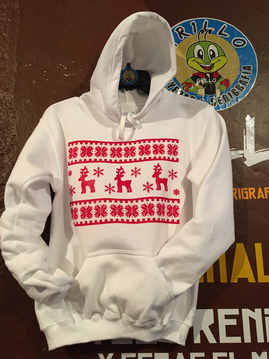 Grillo SERIGRAFIA on Twitter: "👚💦 S U D A D E R A 👕💦 📲📲 951 607 37 87 📱📱 🎄🎉 #grilloplayeras 🎄🤪💦 . . . #sudaderas #navideñas #reno #santaclos #papanoel #añonuevo #añonuevo2019 #felicidad #amor #paz #regalos #frio 😎👚💦 https://t ...