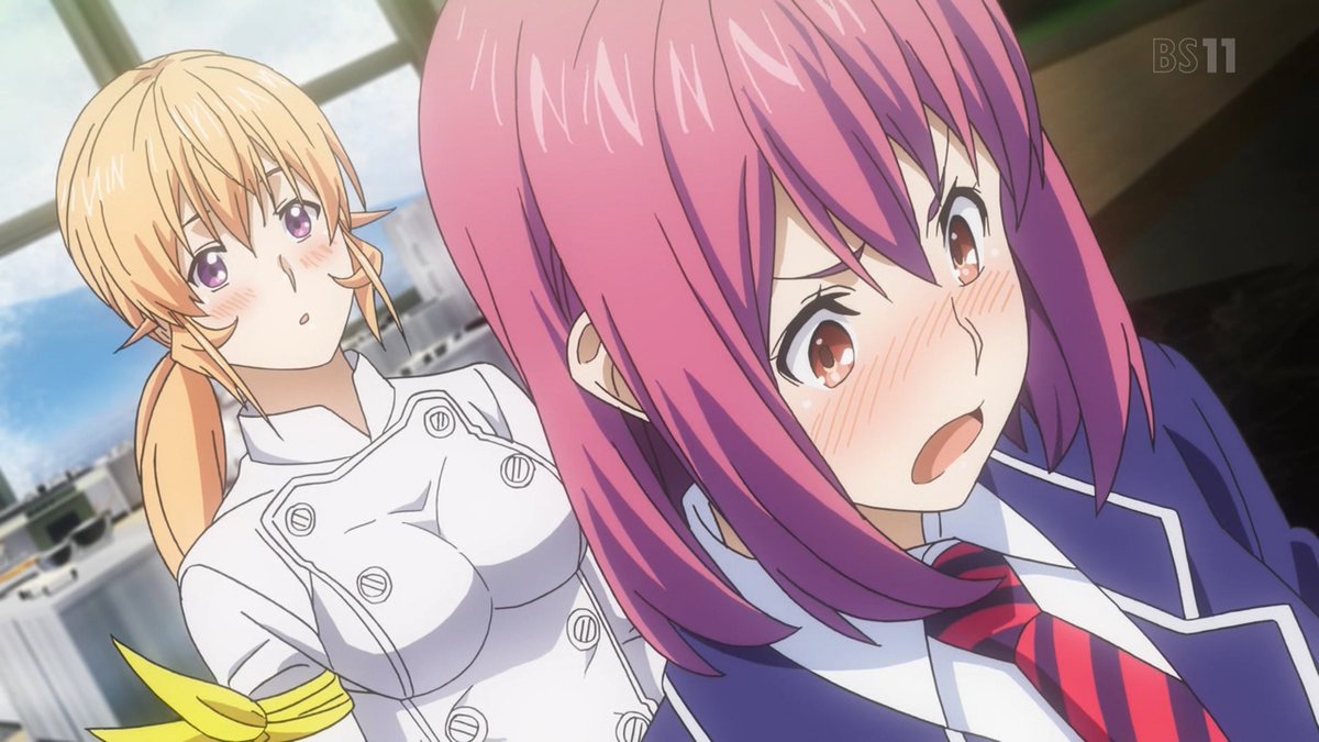 食戟のソーマ 神ノ皿 第11話 感想 照れ笑いするえりな様 料理も性格も大変化 ページ 7