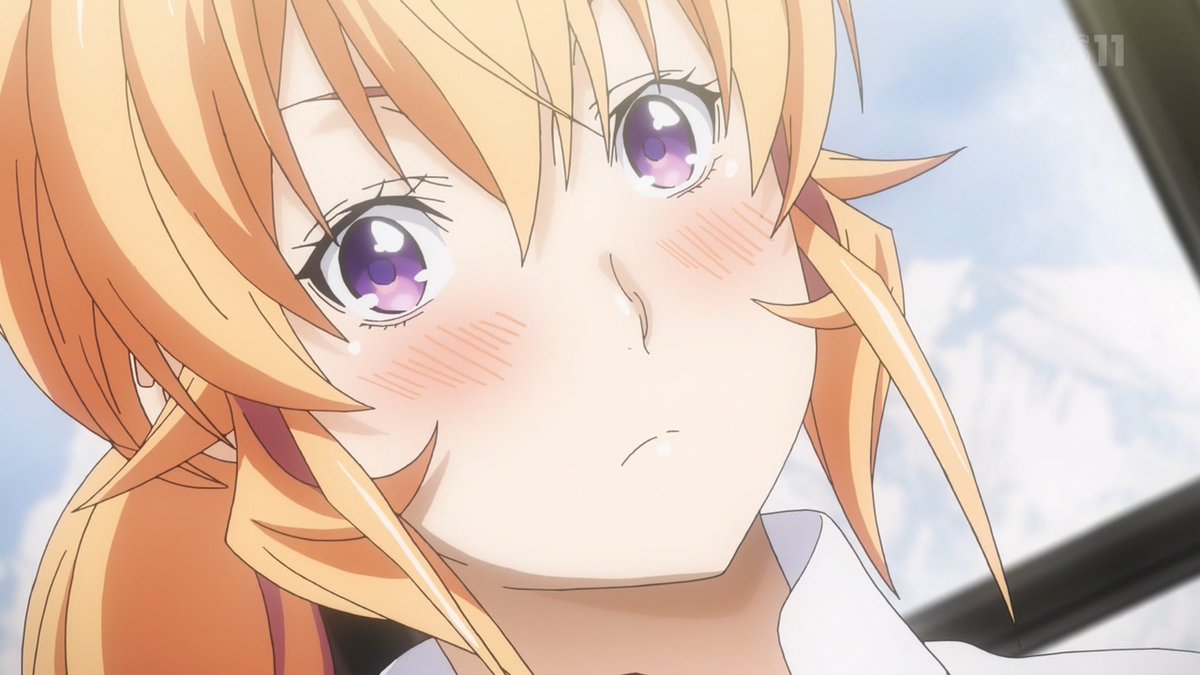 食戟のソーマ 神ノ皿 第11話 感想 照れ笑いするえりな様 料理も性格も大変化 ページ 7