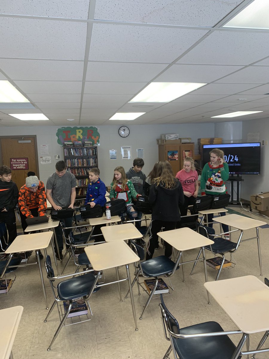 A lot of fun with the GimKit Winter Event!!!! Teamwork, problem solving, and leadership!!