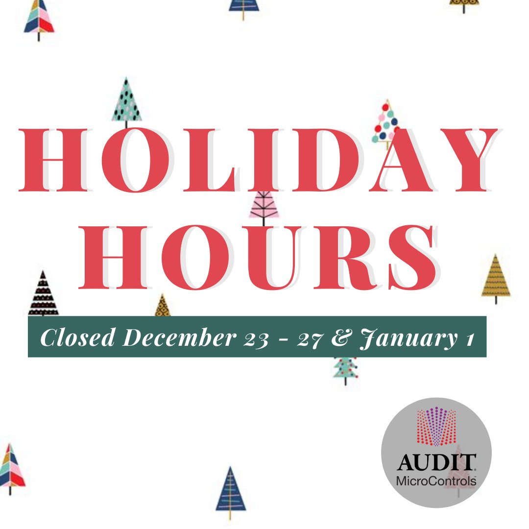 AUDITmicro's tweet image. Audit MicroControls will be closed from December 23 - 27 and January 1 to celebrate the holidays ✨ 

#Audit #MicroControl #Laboratory #Science #QualityControl #Chemistry #HolidayHours #Christmas #MerryChristmas #OfficeHours #Eatonton #LakeOconee
