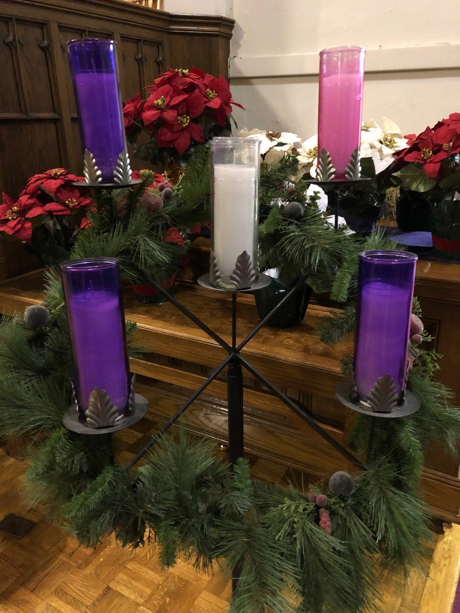 Come join us for #Advent 4 service this Sunday at 10:30 am with special choir music and Christmas carols. Plus we have two services on #Christmas Eve:
5:00 pm - Early Inter-generational Christmas Eve service
10:00 pm - Candlelight Communion Christmas Eve service