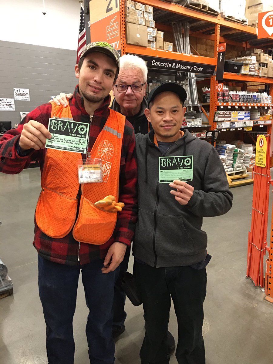 Sandy (@sandys_hd) on Twitter photo Fellow associates recognized each other with a bravo card for supporting each other as “ONE TEAM” <a href="/KHahmeyer/">Kaileb Hahmeyer</a> <a href="/RLM4040/">Robert</a> <a href="/KipJamesMET/">Christopher James</a> <a href="/FroFroAtDepot/">John Froehlich</a> Fellow associates recognized each other with a bravo card for supporting each other as “ONE TEAM” <a href="/KHahmeyer/">Kaileb Hahmeyer</a> <a href="/RLM4040/">Robert</a> <a href="/KipJamesMET/">Christopher James</a> <a href="/FroFroAtDepot/">John Froehlich</a>