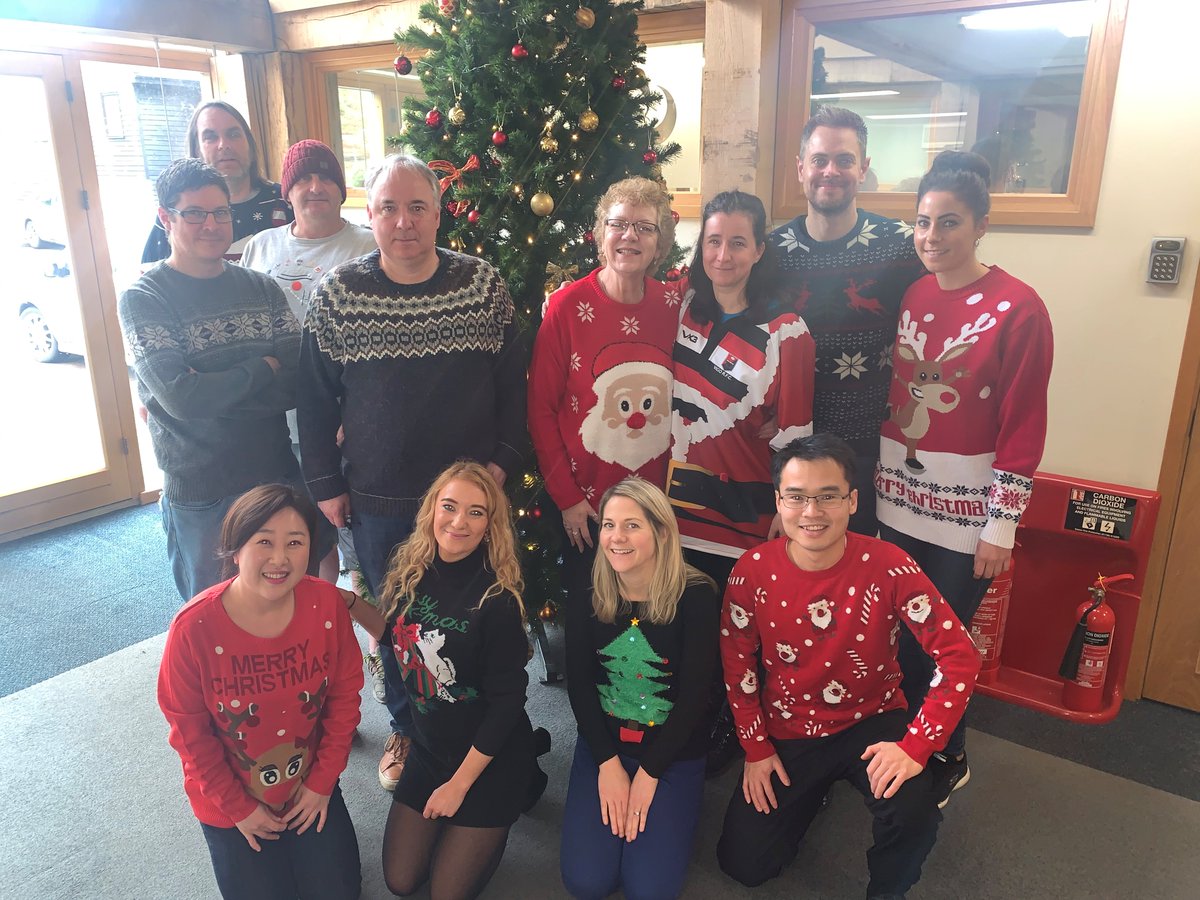 TheMatthewHack2's tweet photo. Thank you all at Kentex Services for supporting our charity on your Christmas Jumper day today. We think you all look very festive 😁🤩😁😘😘😘https://t.co/D1eL4WeVHx #childrensmentalhealth #xmasjumperday #thankyou #charity #amazingsupport https://t.co/g8cgVbnQDC