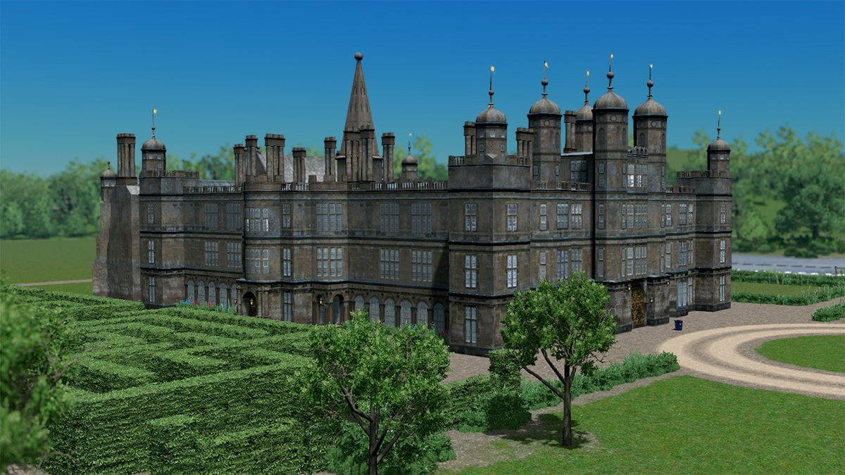 _Beardmonkey's tweet image. Burghley House now on the workshop:
steamcommunity.com/sharedfiles/fi…
#CitiesSkylines  #citiesskylines #BurghleyHouse