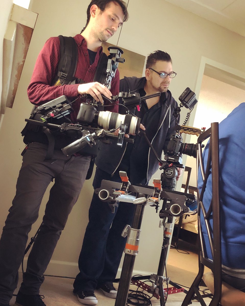 Ever wonder what the people we interview see? 🎥🎬