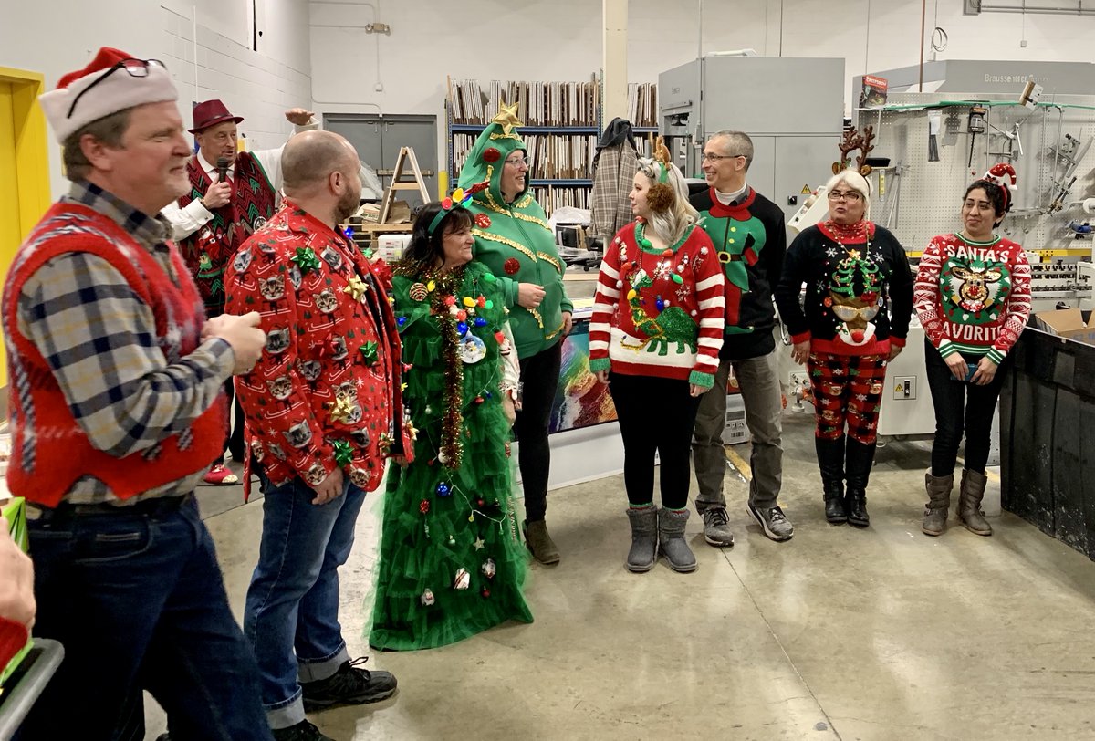 WallaceCarlson's tweet photo. WCP’s Annual Holiday Party 2019! https://t.co/sWHkICQEkh