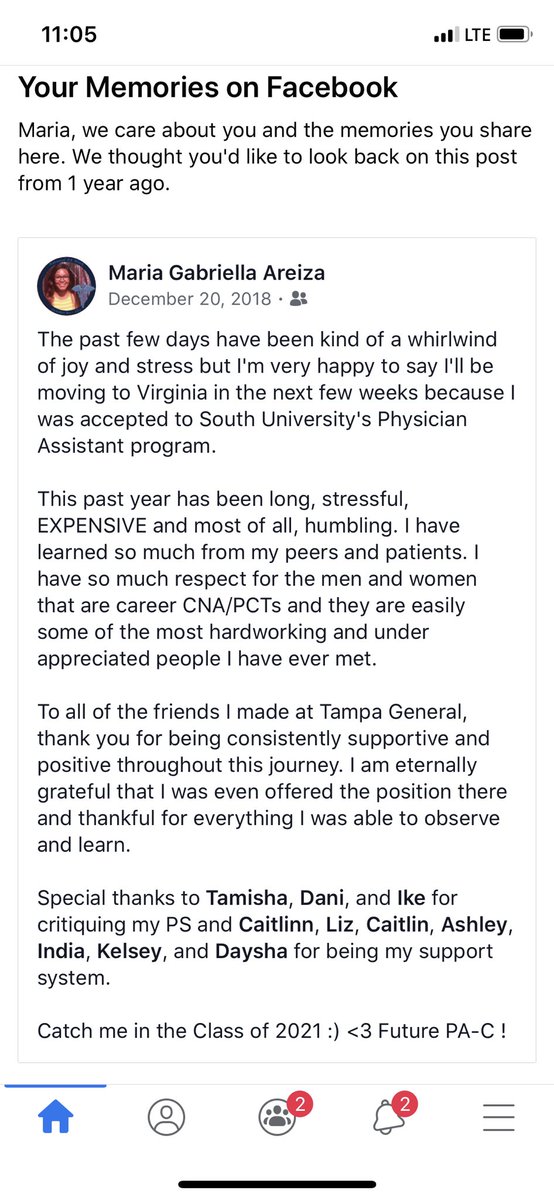 marigabi1595's tweet photo. Crazy that one year ago i was stressing about how i was going to move to VA and now I only have one quarter left of didactic year #futurePAC #seemein2021 #transplantsurgeryjobshollaatme https://t.co/XygvXRrGeD