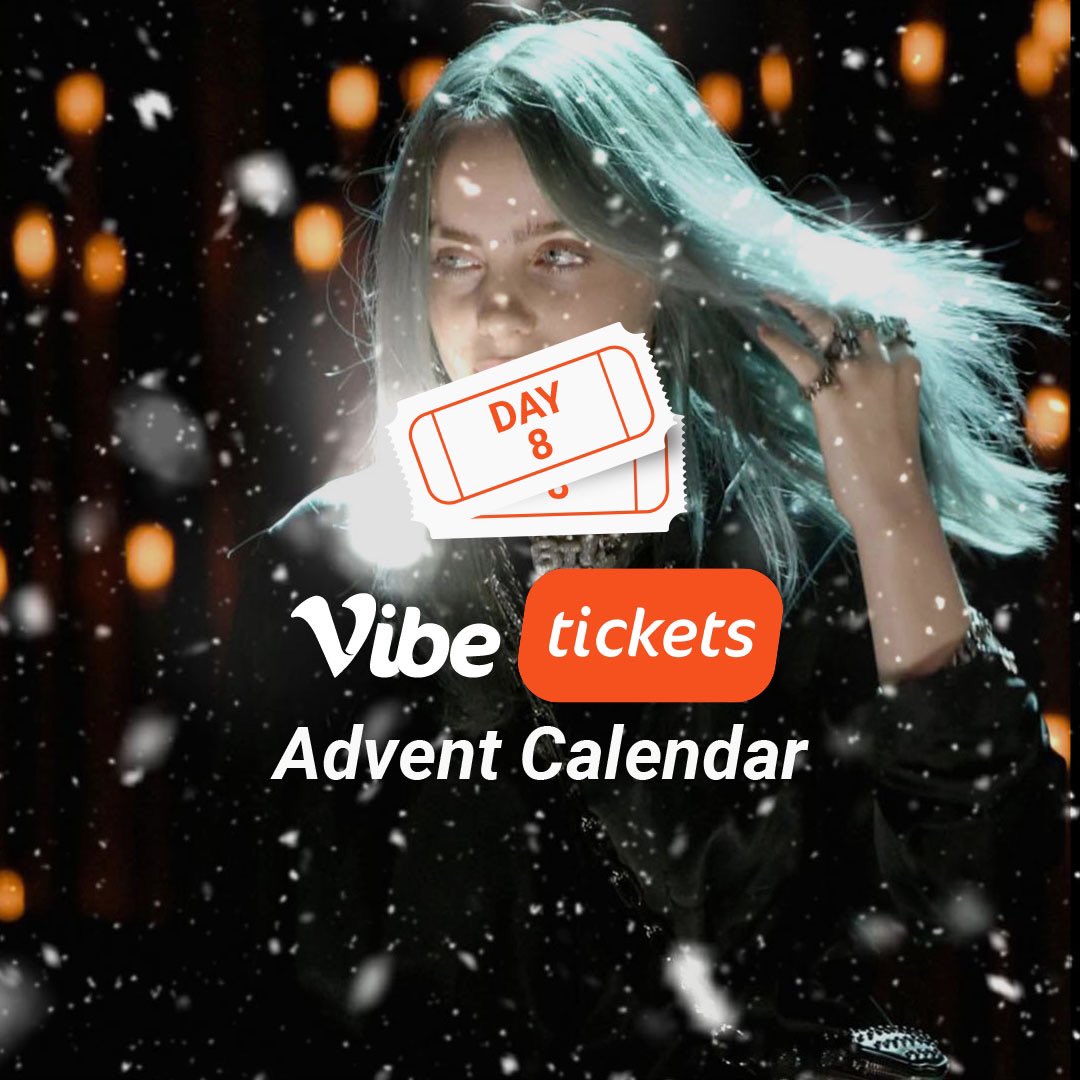 VibePayFriday's tweet photo. DAY 8! LET'S GO🙌🏼

WIN yourself and a mate @billieeilish merch. 

To enter: RT and tag your friend below #Vibes12DaysOfChristmas 

*Both you and your bestie must be following us &amp; @VibePay*

T&amp;C’s apply. 🇬🇧only, 16+ 

https://t.co/r904u15ueW https://t.co/cZCoXFQVaP