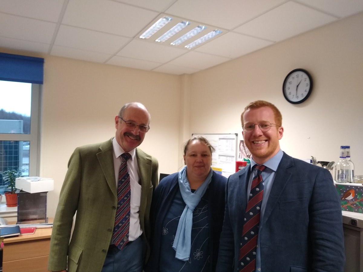 df_hamilton's tweet photo. Turns out all's well in the end. Dr Griffin with examiners Prof Howie and Prof van Lieshout. #neverindoubt https://t.co/n0yHjpms4h