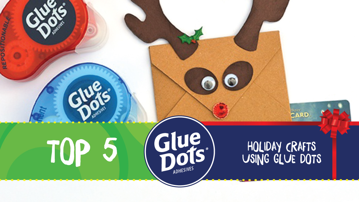 For this week’s top holiday craft using Glue Dots, #3 is: ‘Reindeer Envelope’! bit.ly/38PSvV1