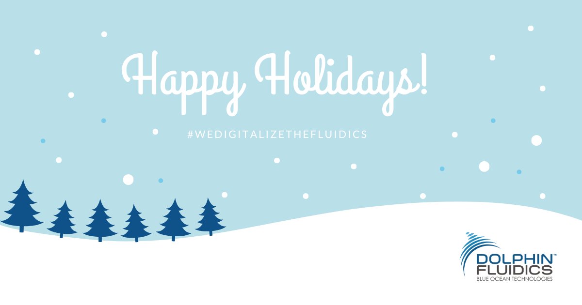 Best wishes for happy holidays and a "fluid" new year!