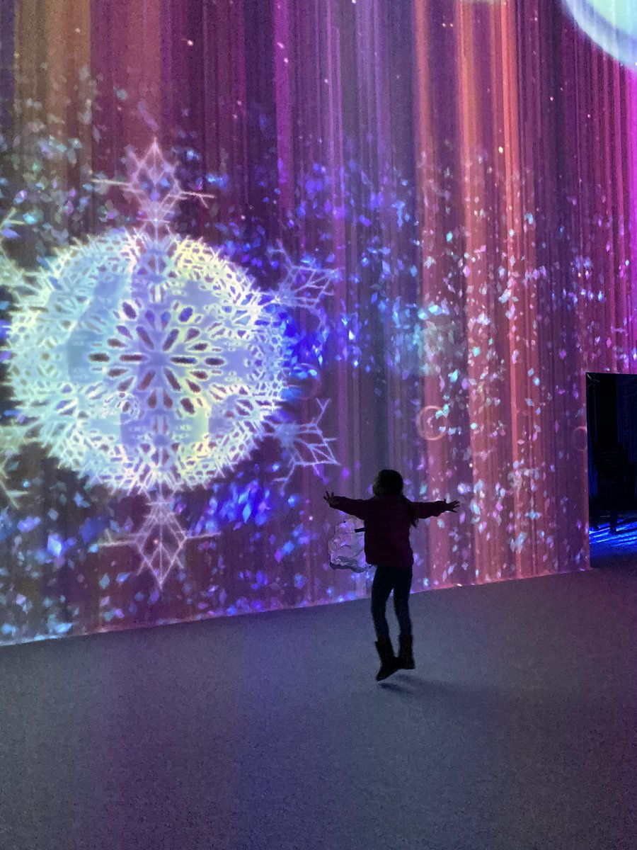 artechouse's tweet image. Unleash the power within you in #AURORAinDC An Immersive Winter Adventure ❄️💫 Reveal your own frozen abilities with our interactive installations #artechousedc #creativedc