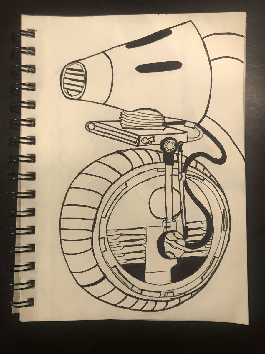 DanielleDoesArt's tweet photo. me! that’s me! #StarWars #RiseofSkywalker #DO #ink #drawing #art #illustration #sketchbook https://t.co/l4Vhz4v37z