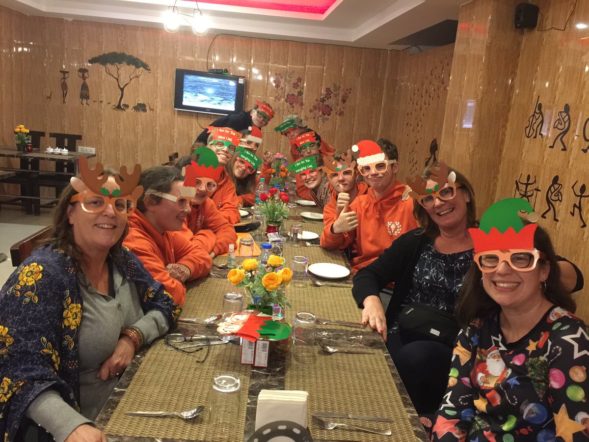 StChris_Trips's tweet photo. Christmas party on our last evening, Merry Christmas everyone 🎄 🎅 @stchrishead @StChris_School https://t.co/hoziiDbqRs