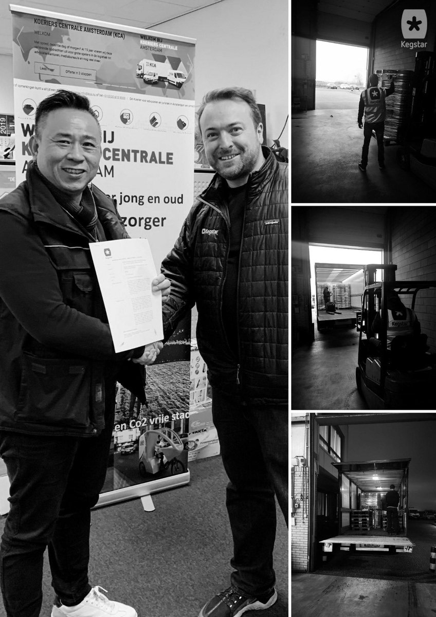 Our new Netherlands operations partner Koeriers Centrale Amsterdam is now stocked with clean and ‘fit to fill’ Kegstar 20L slims 😍🇳🇱🎉 Meaning our customers can get even more great beers in the hands of more happy drinkers this Christmas 🎄
🍻Proost!🍻 
#netherlands #smartkegs