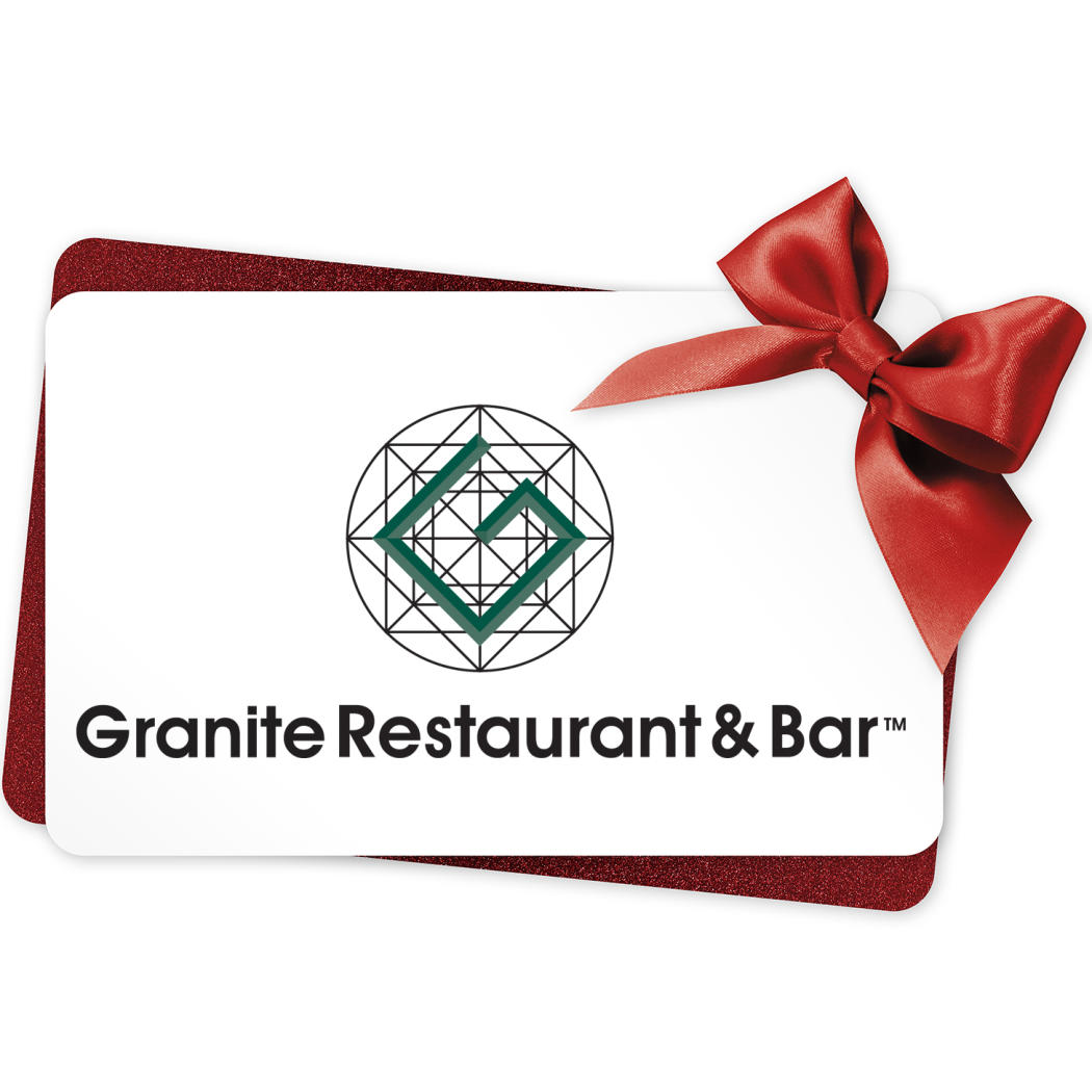 Last minute shopping? Don't forget our spectacular gift certificate deal in Granite! Enjoy an extra $10 with your purchase of $50!