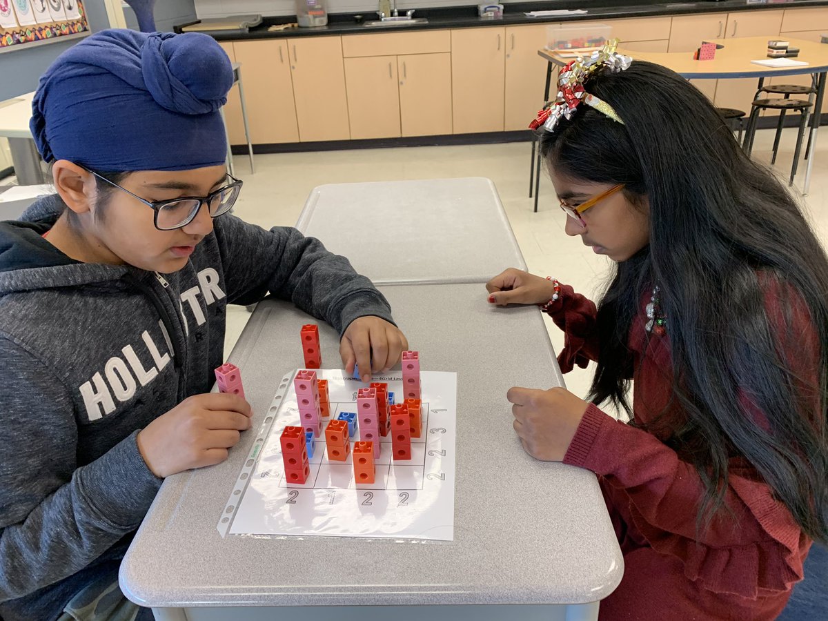 EugeneUyeda's tweet photo. “Math Fun” Day today! 7A was introduced to the Skyscraper game this morning @MountainashPS https://t.co/fCLtXCjBbm