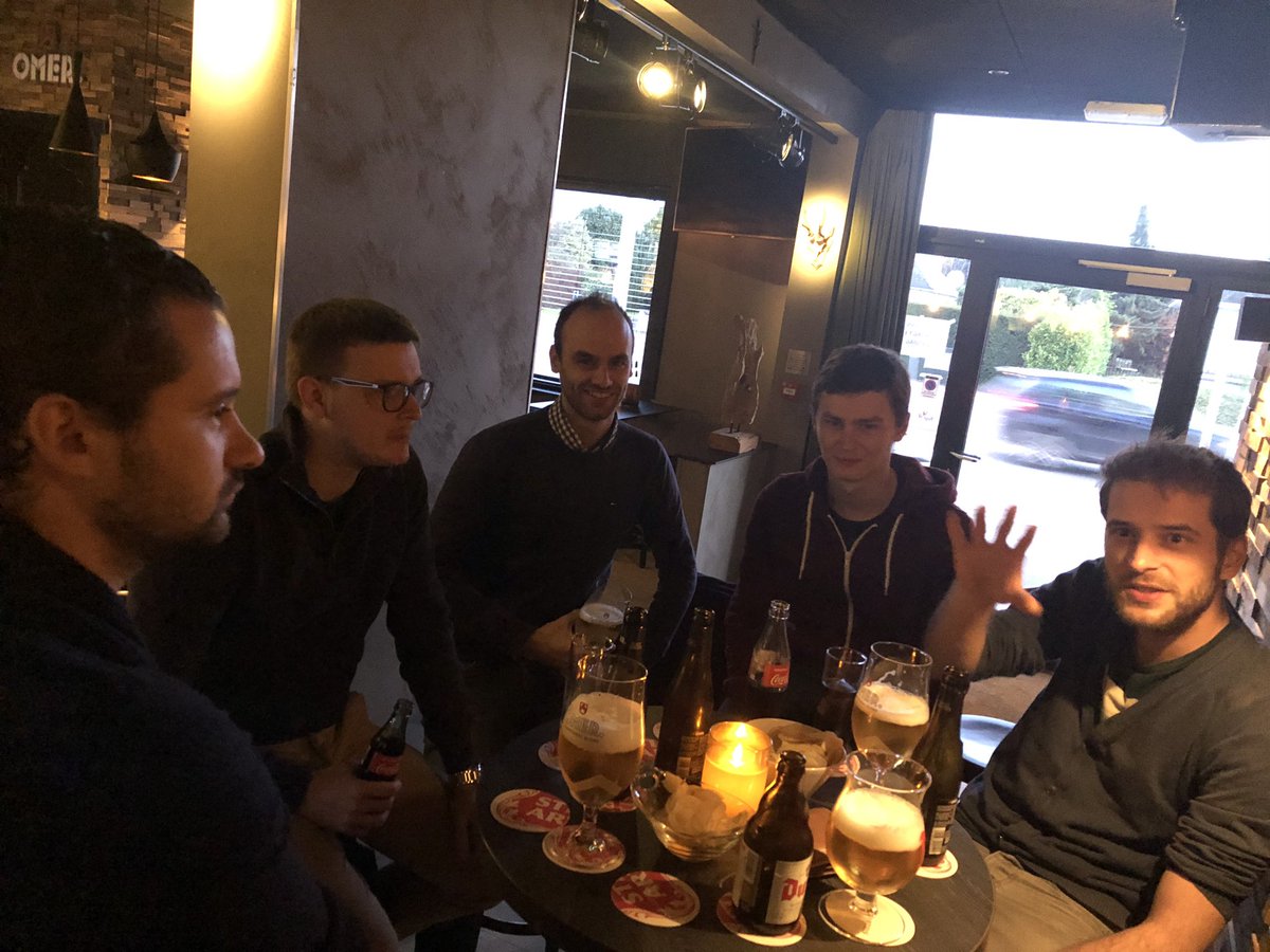 nielvrom's tweet photo. Congé inzetten met collega’s van @DXsolutionsBVBA 🍺🥳 https://t.co/FWVmJ6lxAH