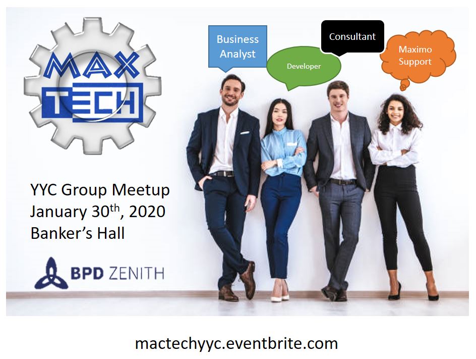 MaxTECH_1's tweet photo. Are you ready for the new decade?  Join MaxTECH in Calgary for the first free Maximo conference of the year! https://t.co/bH5UoQ8mqb