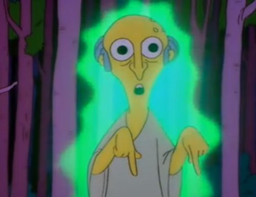 AlcalaToday's tweet photo. Lo de Santo Domingo ya lo predijeron Los Simpsons. #SpectroPatronus https://t.co/jSXvjpu4HO
