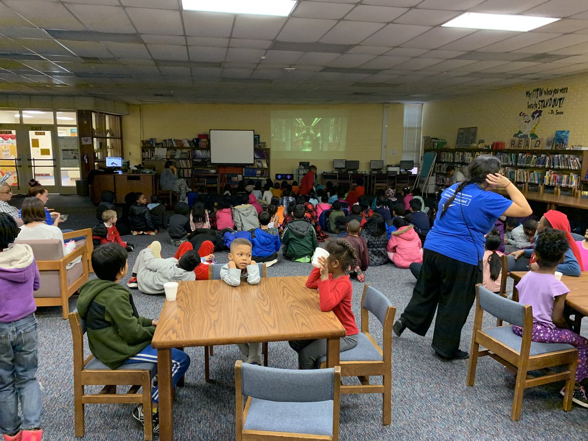 DrPeeples's tweet photo. Students who followed PAWS expectations for December earned hot cocoa and a movie today @ConeCougars. Thanks PBIS team! #challengeassumptionsatCone #ChallengeAccepted https://t.co/QrDXoprdS3