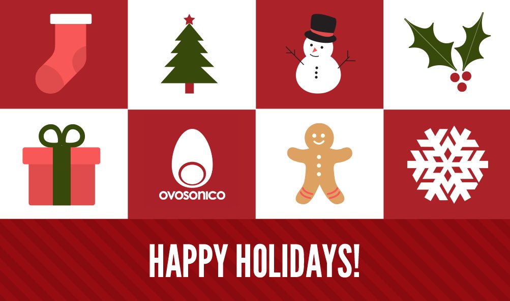 #HappyHolidays from Ovosonico!
A new year is a chance to make new beginnings, we wish you a wonderful end and a bright new start!