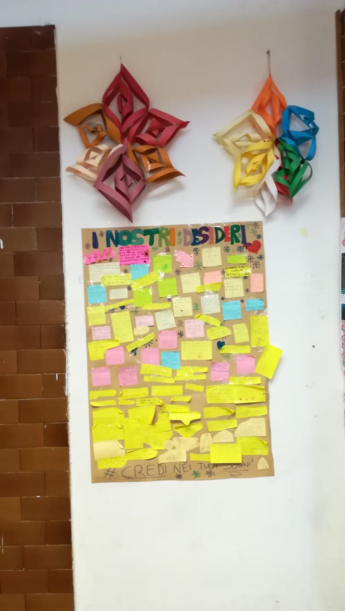 Denise_gioco's tweet photo. @Ic_Viguzzolo Babbo Natale ha distribuito tanti libri di narrativa agli alunni di San Sebastiano. Poi ha letto i desideri scritti sulla Christmas wish board e ha iniziato ad esaudirne alcuni...grazie #BabboNatale https://t.co/DjWEfJpQ0j