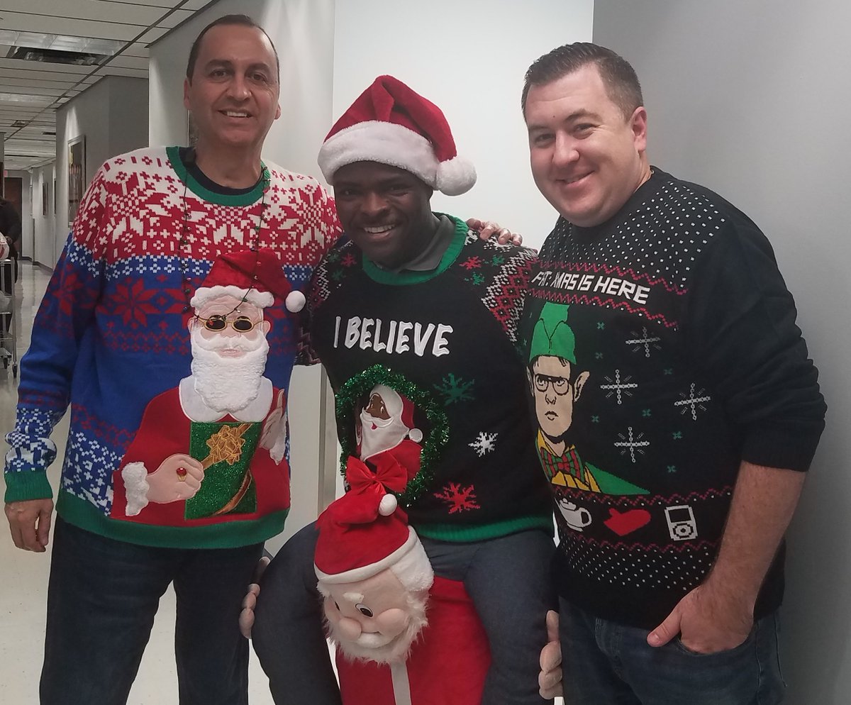 Crazy Holiday Sweater Day ! #Floridas9daysofholidayspirit #PeakSmiles