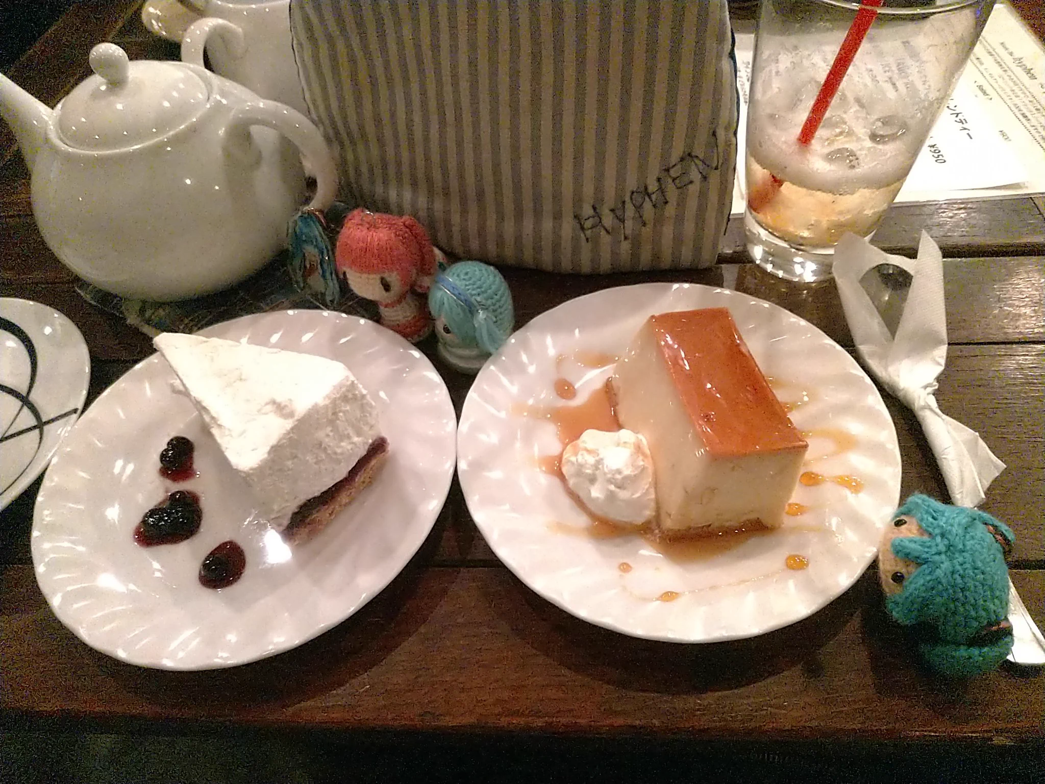 @asobikikaku 自由が丘のhyphenさんと言うお店のプリンも硬さと卵の風味が良い感じでしたので挙げておきます 