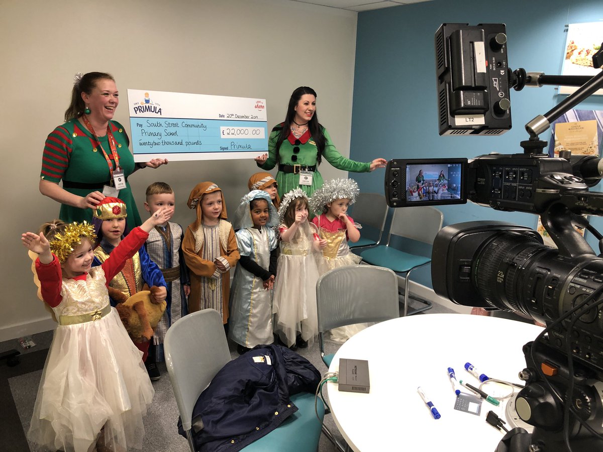 Great day <a href="/Primula_Cheese/">Primula Cheese</a> as 3 great causes including <a href="/SouthStreetPrim/">South Street Community Primary School</a> unexpectedly receive well deserved funding. Well done all <a href="/JacksJourneyCIO/">Jack's Journey CIO</a> &amp; St Bedes Hospice