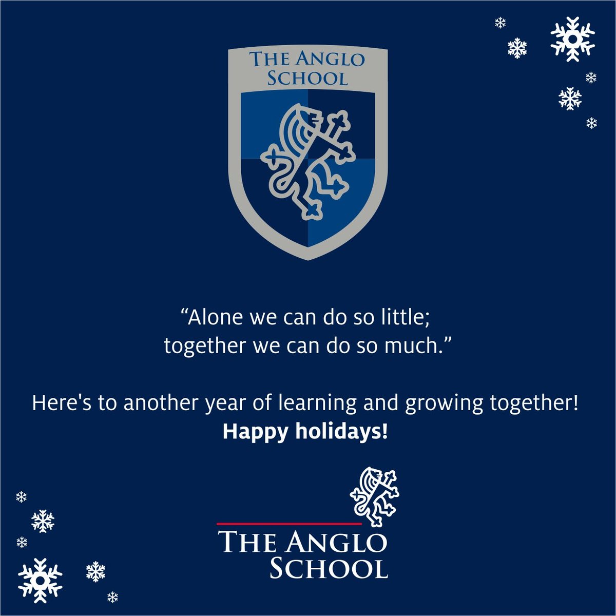 Culmina otro año de aprendizaje, crecimiento y convivencia. Estamos felices de haberlo compartido con ustedes. ¡Les deseamos  felices vacaciones!