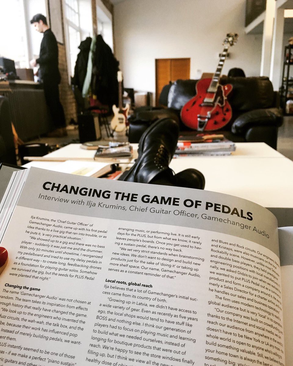 THE PEDAL CRUSH book is in! 🔥 #pedalcrush Check page 140 ! #gamechangeraudio #team <a href="/PushTurnMove/">PushTurnMove</a> <a href="/pedalcrushbook/">PEDALCRUSHBOOK</a> <a href="/stevevai/">Steve Vai</a>