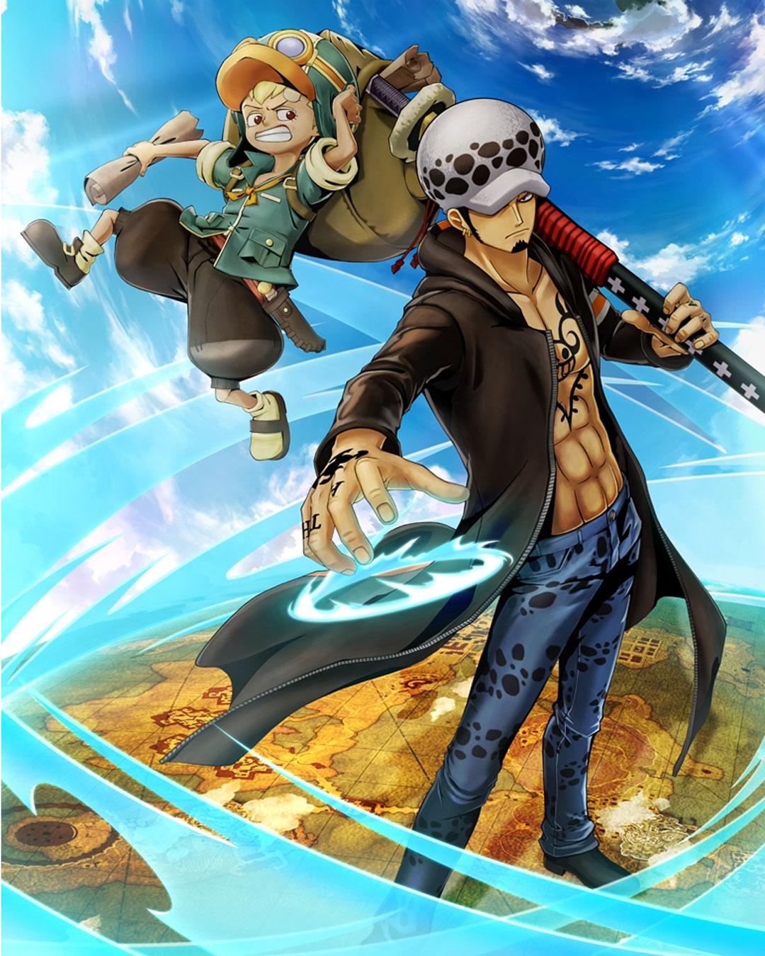 Bandai Namco Us Twitter પર One Piece World Seeker Dlc 3 The Unfinished Map Is Available Now Unlock A New Mission Starring Trafalgar Law And Roule A New Character In The Onepiece