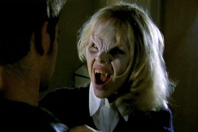 25. DarlaThe first vampire we ever see on the show and it’s a woman! Feminist iconic legacy starts now!Darla plays such a big part in buffy history: she made angel a vampire and therefore made Dru and Spike - icon!A complex villain and fascinating character - we stan