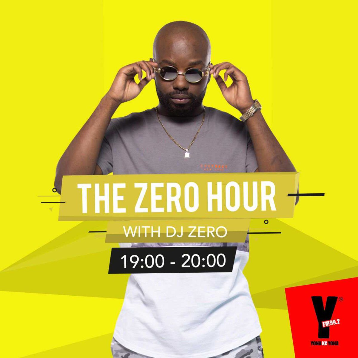 Yfm's tweet image. .#TheZeroHour is here with sounds from up above!

@DJZeroSA_ is here to serve them all!