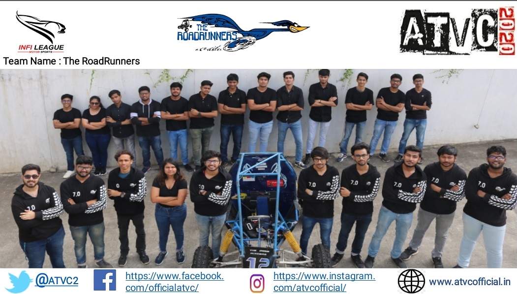 ATVC2's tweet photo. Team Name: RoadRunners
College Name: VIT Chennai
MMR Round
@narendramodi @PMOIndia @vijayrupanibjp @nitin_gadkari @AmitShah @GujaratTourism @TheRoadRunners7 https://t.co/9xNn1nAs5Y