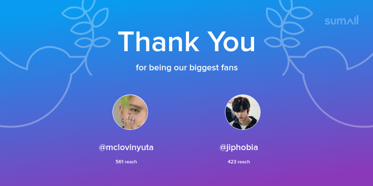 jongprint's tweet photo. Our biggest fans this week: mclovinyuta, jiphobia. Thank you! via https://t.co/fVIU03ulsG https://t.co/axVMkRcyx6