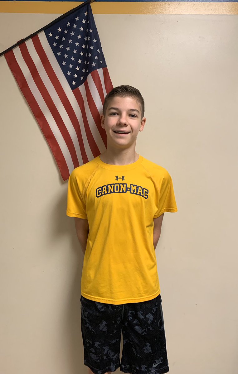 MrsBardellaCMS's tweet photo. More than 125,000 students across the nation entered the Patriot’s Pen essay contest. 8th grader William placed first in his district, as well as in the state of Pennsylvania. He now moves on to compete at the national level! Way to go William! @WEARECMS25 https://t.co/AtfZtxEslG